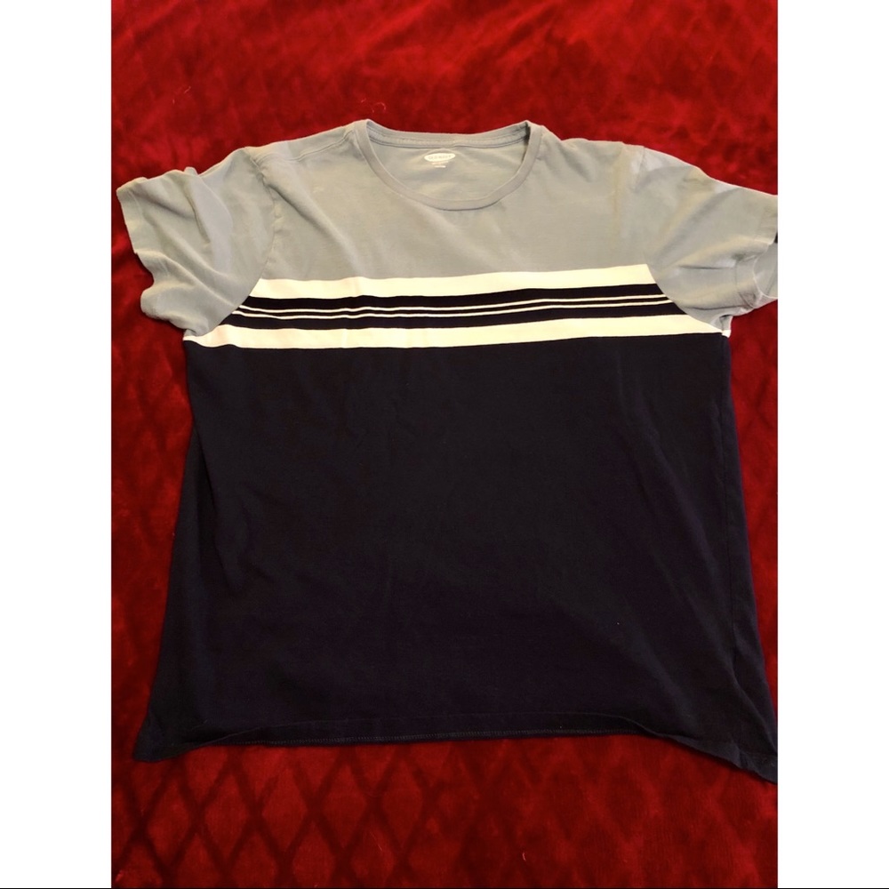 Vintage Blue Stripe T-Shirt